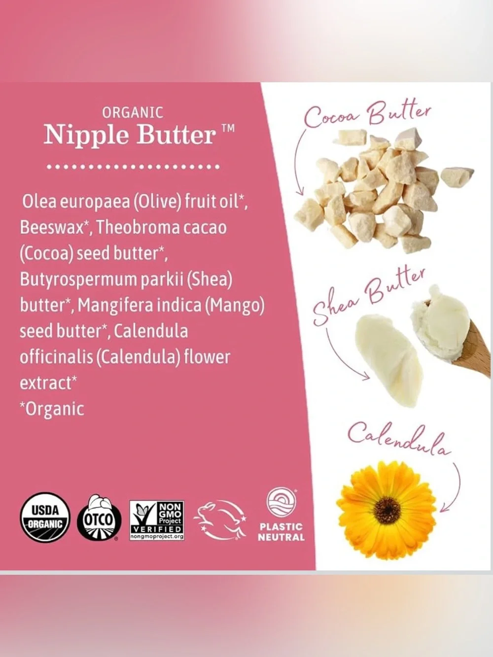 🤱🌿 Earth Mama Organic Nipple Butter – 2 oz (Lanolin-Free)